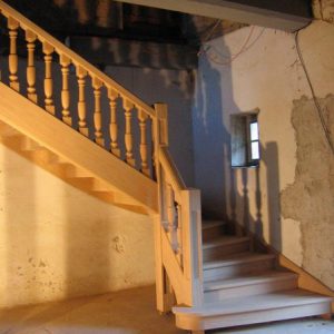 07-04 Escalier 1/4 tournant avec contre marche