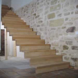 09-01 Escalier droit sur crémaillère