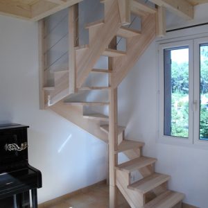 09-13 Escalier et mezzanine